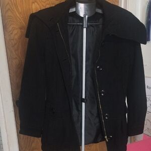 H&M Divided Black Coat